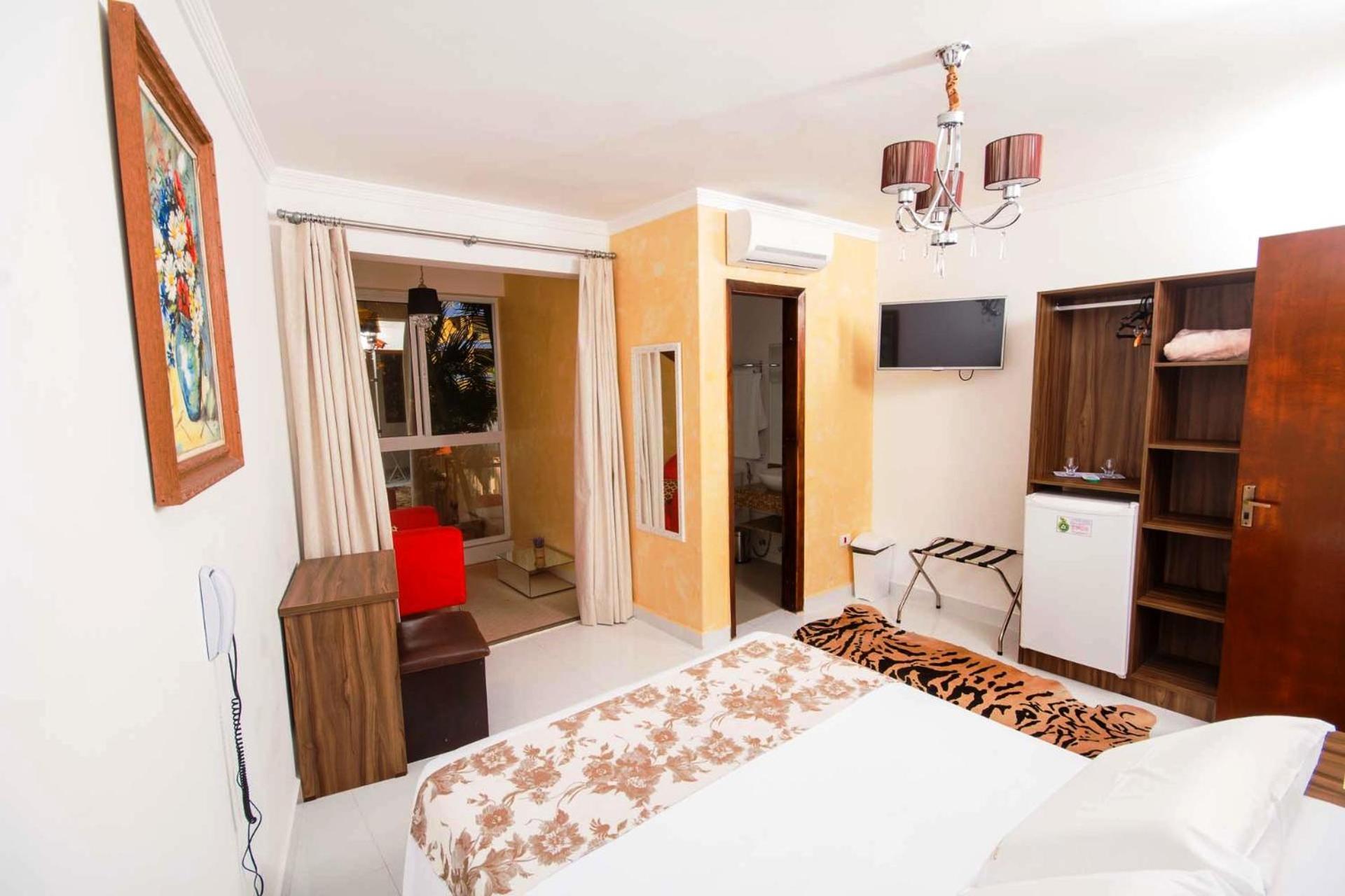 Hotel Cabana Suica Гуаратуба Номер фото
